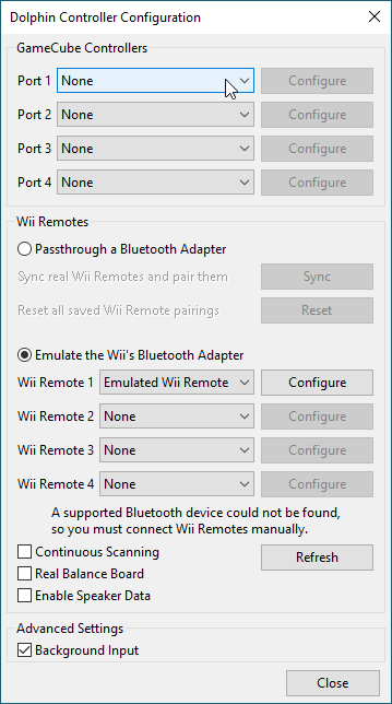 configure nintendo 64 controller emulator dolphin mac